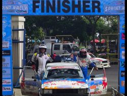 Tjandra Masesolo Rancing Team Tempati Podium Keempat di Kejurnas Sprint Rally Bandung 2025